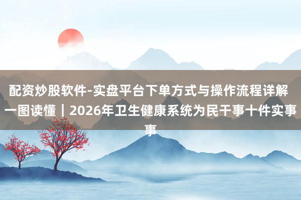 配资炒股软件-实盘平台下单方式与操作流程详解 一图读懂｜2026年卫生健康系统为民干事十件实事