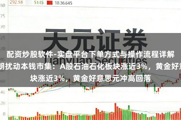 配资炒股软件-实盘平台下单方式与操作流程详解 以色列要紧伊朗扰动本钱市集：A股石油石化板块涨近3%，黄金好意思元冲高回落